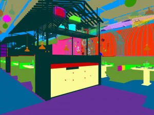 restaurant teahouse cafe drinks clubhouse 36 3D Model