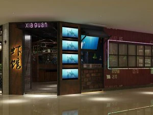 restaurant teahouse cafe drinks clubhouse 36 3D Model