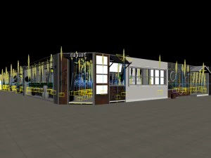 restaurant teahouse cafe drinks clubhouse 36 3D Model