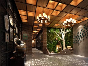 restaurant teahouse cafe drinks clubhouse 37 Modello 3D