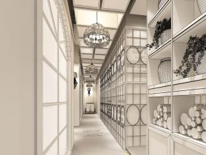 restaurant teahouse cafe drinks clubhouse 37 3D Model