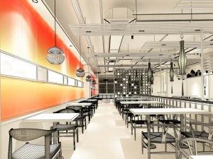 restaurant teahouse cafe drinks clubhouse 38 3D Model