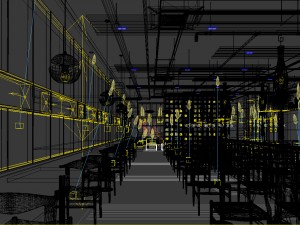 restaurant teahouse cafe drinks clubhouse 38 Model 3D