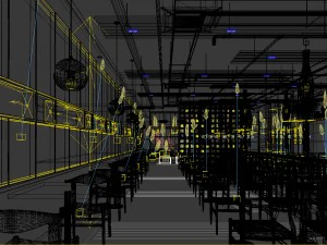 restaurant teahouse cafe drinks clubhouse 38 3D Model