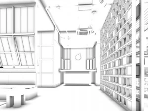 restaurant teahouse cafe drinks clubhouse 38 3D Model