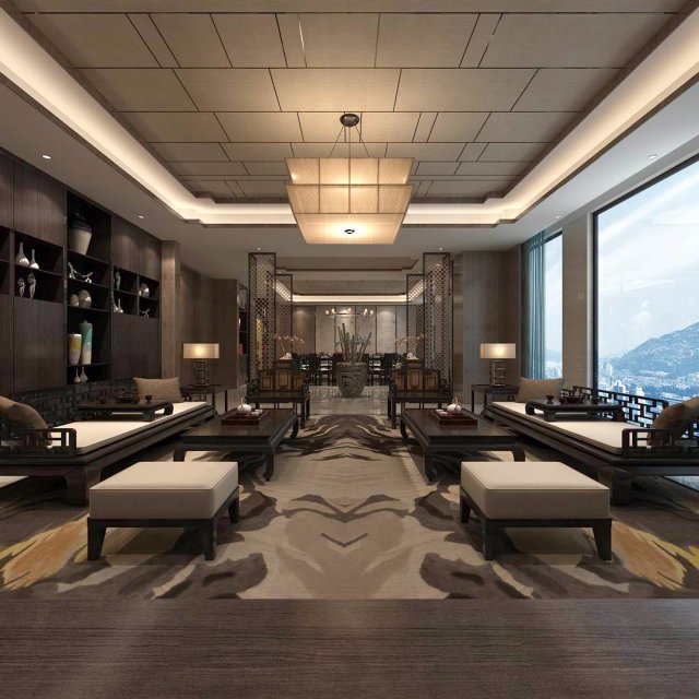 restaurant teahouse cafe drinks clubhouse 39 Modèle 3D .c4d .max .obj .3ds .fbx .stl .blend