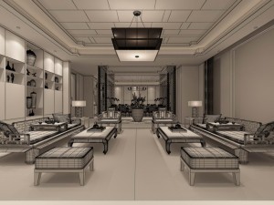restaurant teahouse cafe drinks clubhouse 39 Modèle 3D