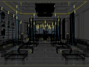 restaurant teahouse cafe drinks clubhouse 39 3D Model
