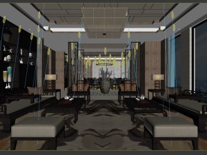restaurant teahouse cafe drinks clubhouse 39 Modèle 3D