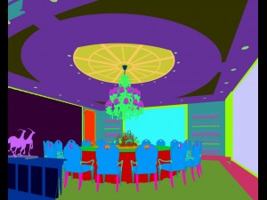 restaurant teahouse cafe drinks clubhouse 40 3D 모델