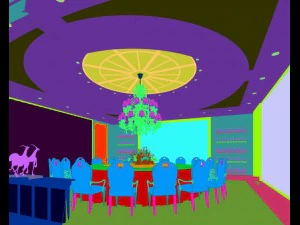restaurant teahouse cafe drinks clubhouse 40 3D Model