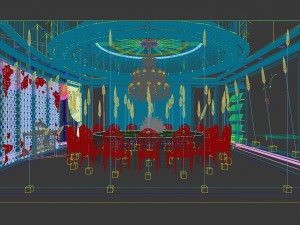 restaurant teahouse cafe drinks clubhouse 40 3D 모델