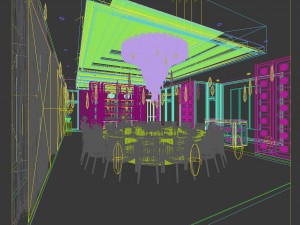 restaurant teahouse cafe drinks clubhouse 43 3D 模型