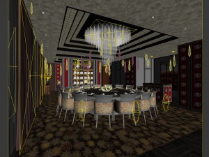 restaurant teahouse cafe drinks clubhouse 43 3D 模型