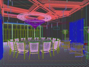 restaurant teahouse cafe drinks clubhouse 44 3D Model