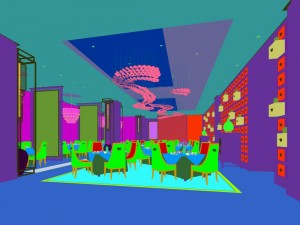 restaurant teahouse cafe drinks clubhouse 45 3D Model