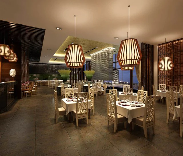 restaurant teahouse cafe drinks clubhouse 46 3D Model .c4d .max .obj .3ds .fbx .stl .blend