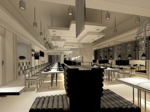 restaurant teahouse cafe drinks clubhouse 47 3D Model