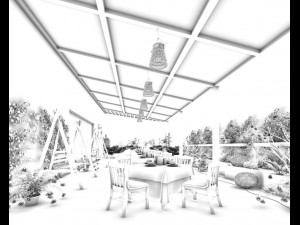 restaurant teahouse cafe drinks clubhouse 49 3D Model