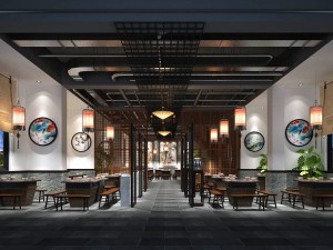 restaurant teahouse cafe drinks clubhouse 50 3D Model