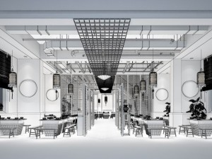 restaurant teahouse cafe drinks clubhouse 50 Modèle 3D
