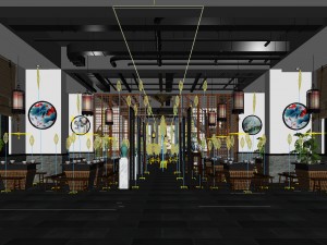 restaurant teahouse cafe drinks clubhouse 50 Modèle 3D