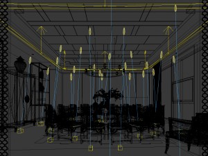 restaurant teahouse cafe drinks clubhouse 52 3D Model
