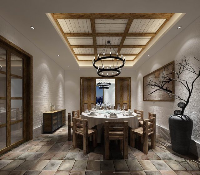 restaurant teahouse cafe drinks clubhouse 54 3Dモデル .c4d .max .obj .3ds .fbx .stl .blend 