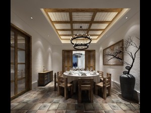 restaurant teahouse cafe drinks clubhouse 54 3D Model