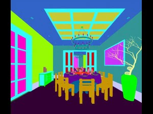 restaurant teahouse cafe drinks clubhouse 54 3D Model