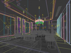 restaurant teahouse cafe drinks clubhouse 55 Model 3D