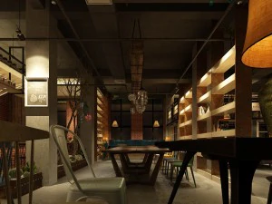 restaurant teahouse cafe drinks clubhouse 56 3D Model