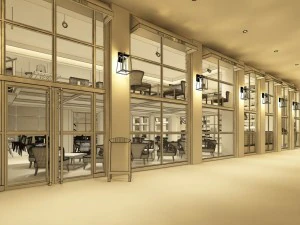 restaurant teahouse cafe drinks clubhouse 56 3D Model