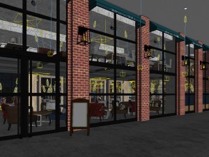 restaurant teahouse cafe drinks clubhouse 56 3D Модель