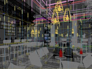 restaurant teahouse cafe drinks clubhouse 57 3D Model