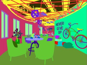 restaurant teahouse cafe drinks clubhouse 58 Modelo 3D