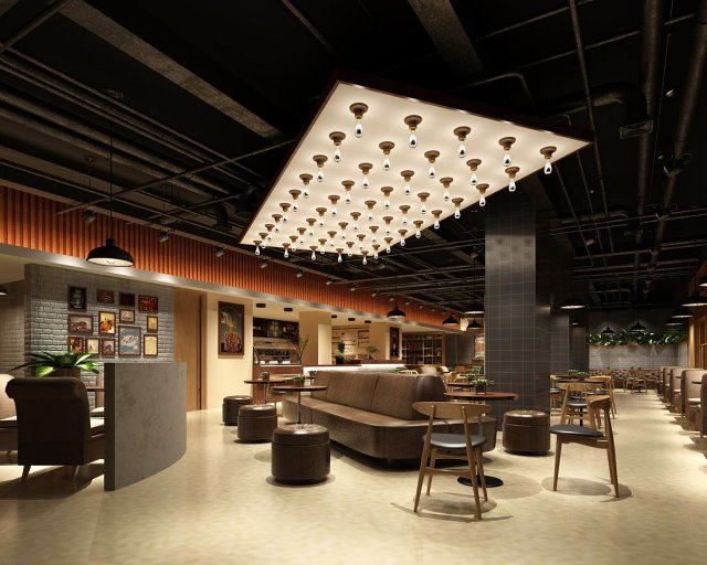 restaurant teahouse cafe drinks clubhouse 59 3D Model .c4d .max .obj .3ds .fbx .stl .blend 