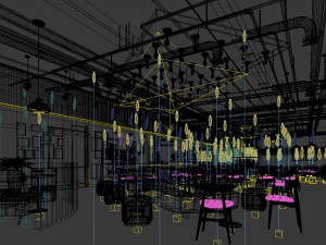 restaurant teahouse cafe drinks clubhouse 59 3D Model