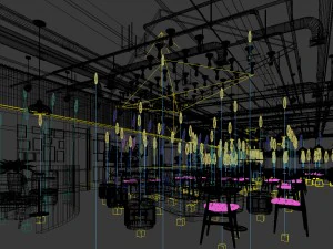 restaurant teahouse cafe drinks clubhouse 59 3D Model