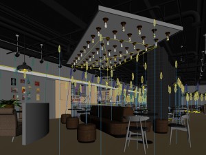 restaurant teahouse cafe drinks clubhouse 59 3D Model