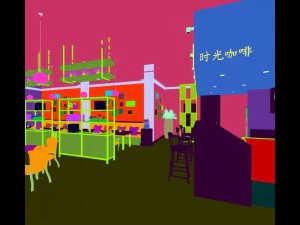restaurant teahouse cafe drinks clubhouse 61 3D Model