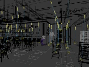 restaurant teahouse cafe drinks clubhouse 61 3D Model