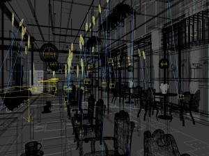 restaurant teahouse cafe drinks clubhouse 62 3D Модель