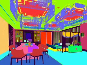 restaurant teahouse cafe drinks clubhouse 64 3D Model