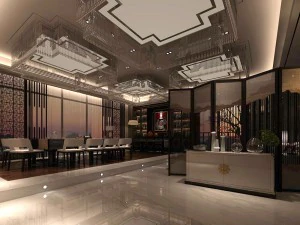 restaurant teahouse cafe drinks clubhouse 64 3D Model