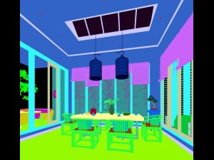 restaurant teahouse cafe drinks clubhouse 65 3D Модель