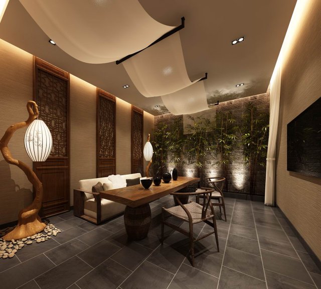 restaurant teahouse cafe drinks clubhouse 66 Modelo 3D .c4d .max .obj .3ds .fbx .stl .blend 