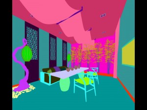 restaurant teahouse cafe drinks clubhouse 66 Modelo 3D