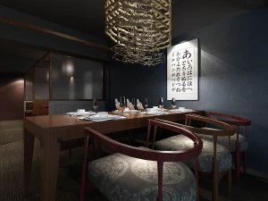 ristorante sala da t&egrave; bar bevande clubhouse 68 Modello 3D