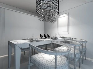 restaurant teahouse cafe drinks clubhouse 68 3D Model